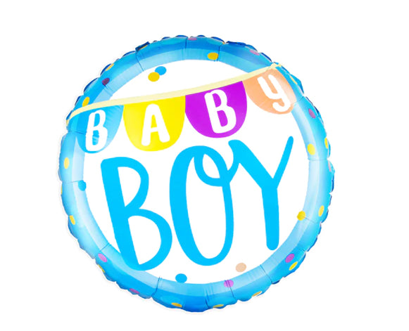 Folieballong - Baby Boy vimpel