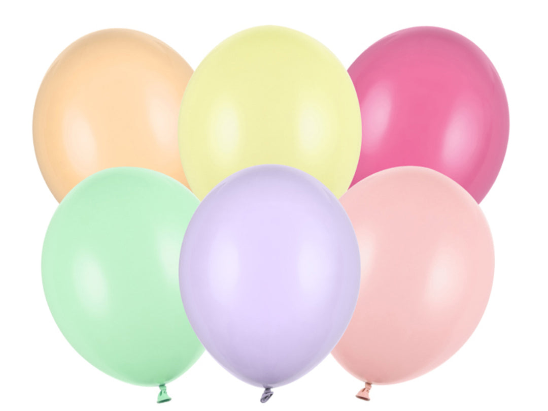 Sterke Ballonger - Mix pastell farger